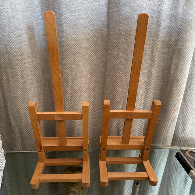 Vintage Table Easel, Pair For Sale - Image 4 of 4