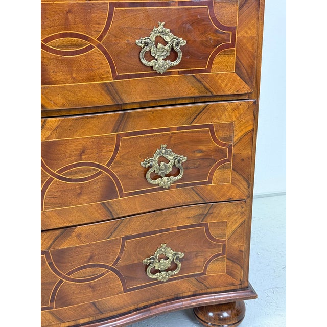 Antique Baroque Chest of Drawers with Inlays, 1790s For Sale - Image 13 of 18