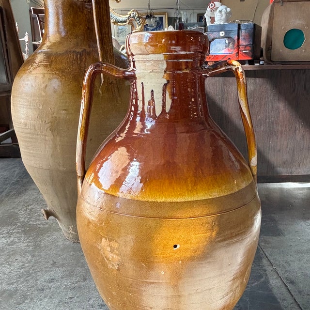 Antique Large Garden Capasone Apulian Jar, 1800 For Sale - Image 11 of 11