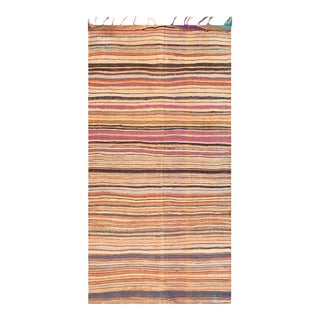 Nazmiyal Collection Striped Vintage Moroccan Kilim Rug For Sale