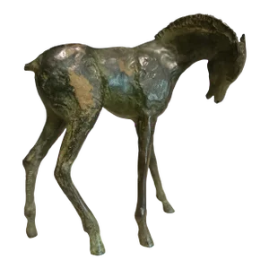 Mid 20th Century Henry Mitchell Bronze Horse Statue