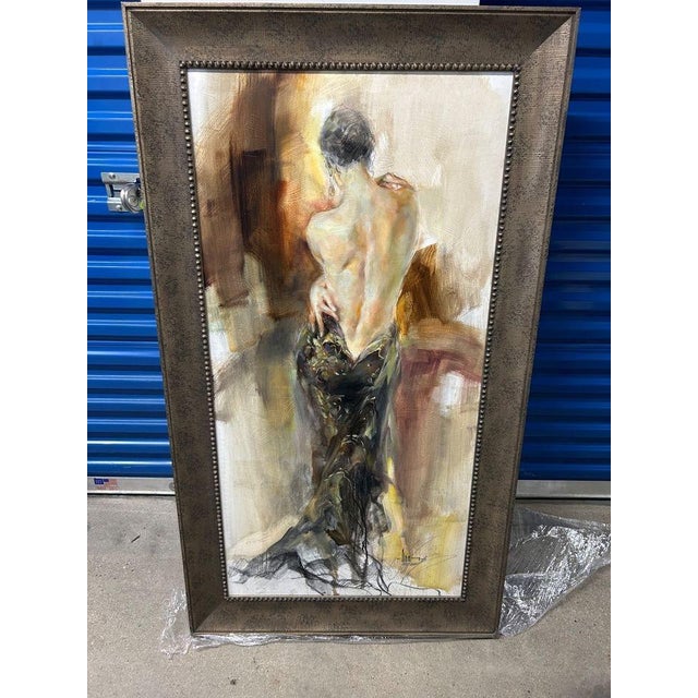 Pair of Oil Paintings by Anna Razumovska For Sale - Image 4 of 6