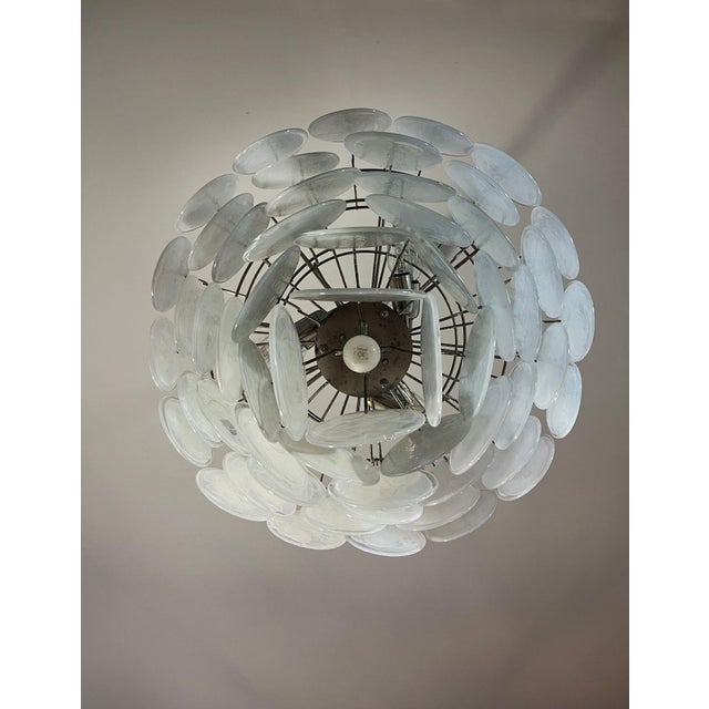 Vintage Space Age Murano Chandelier, 1990 For Sale - Image 14 of 17