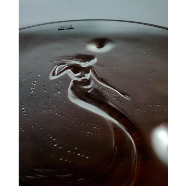 Large Ondines Charger from Lalique For Sale - Image 4 of 6