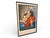 Original lithographic poster produced for cartier joailliers in 1985. the composition depicts an elegant couple seated in...