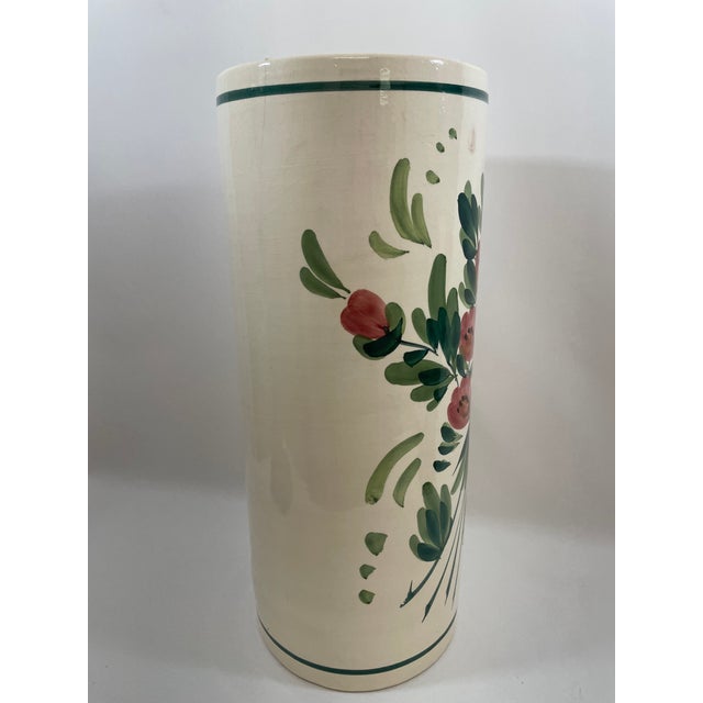 1960s-70s Ceramic Umbrella or Stick Stand Made in Spain For Sale - Image 10 of 17