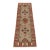 Kazak Runner 2’1” X 5’11” Brown Wool Tribal Hand-Knotted Oriental Rug For Sale