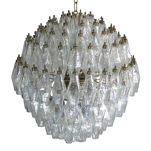 Spherical Murano Candelier, 1978 For Sale