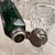 Late 19th Century Beautiful Victorian scent bottle in emerald green with sterling caps // double-ended perfume bottle // vanity decor // antique boudoir For Sale - Image 5 of 18