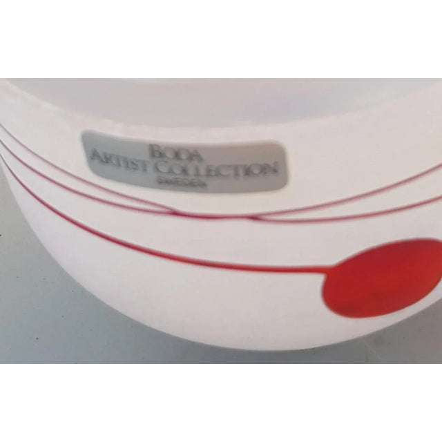 Vintage Bowl by Bertil Vallien for Kosta Boda, in Flawless conditions. Designed 1980 to 1989 This piece has an attribution...