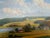 Impressionist Henrik Gamst Jespersen (1853-1936) Danish Antique Harvest Landscape Oil Painting For Sale - Image 3 of 12