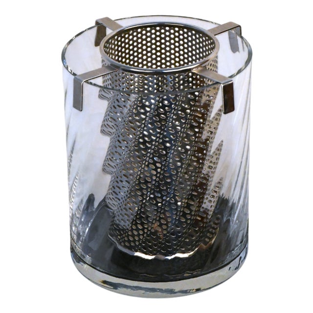 Swedish Art Glass Helena Champagne Cooler by Gunnar Cyrén for Orrefors, 1960s For Sale