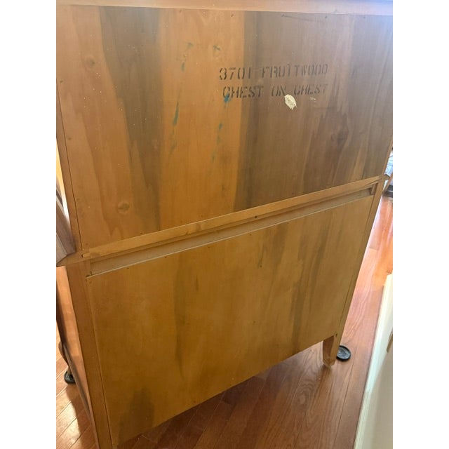 1960s 1960s French Provincial Highboy Dresser For Sale - Image 5 of 5