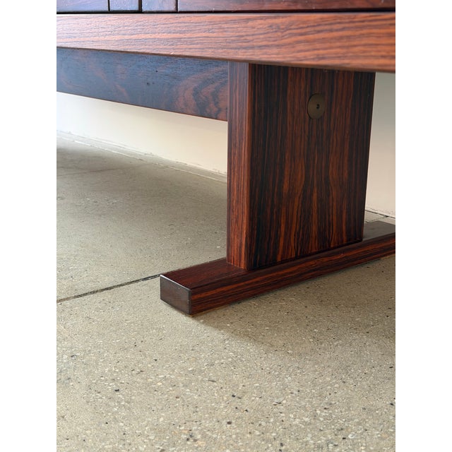 Rosewood Credenza With Ceramic Tile Top, Poul H. Poulsen for Gangsø Møbler, Denmark, C. 1970s For Sale - Image 9 of 12