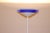 Itre Mid-Century Modern Floor Lamp With Murano Blue Glass Shade For Sale - Image 4 of 12