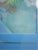 Pastel painting. Very decorative painting with the theme of a woman and a bird at dusk. Gilded frame, passepartout and...