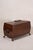Georgian rosewood tea caddy with brass side handles, brass claw feet, original hardware, and a green-lined interior. Rich...