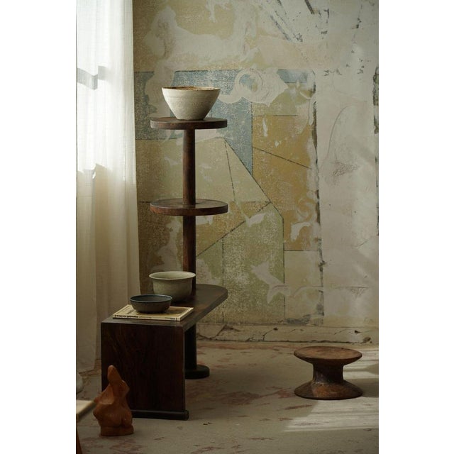Danish Art Deco Decorative Multifunctional Side Table / Pedestal, 1930s For Sale - Image 3 of 17