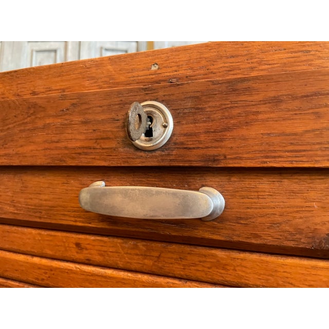 Vintage Roller Shutter Cabinet Filling or Music Cabinet, France, 1960s For Sale - Image 3 of 15