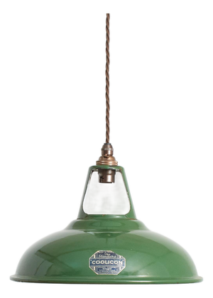 Vintage Green Coolicon Light, 1940s