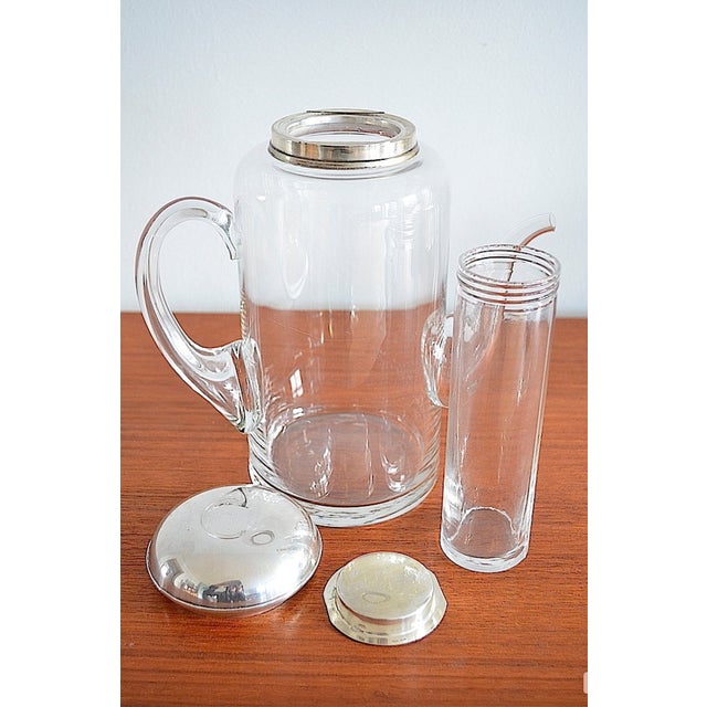 Carafe Cold Duck with Silver Mount, 1960s For Sale - Image 4 of 12