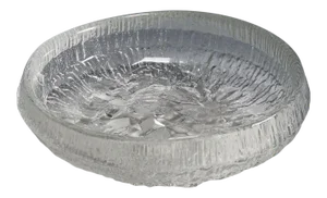 Ice Glass Bowl "Lunaria" by Tapio Wirkkala for Iittala 1972