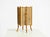 Mid-Century Modern French Table Lamp in Bamboo and Parchment Paper, 1950s, in Very Good conditions. Designed 1950 to 1959...