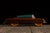Vintage Figural Wood and Copper Roadster Tobacco Box For Sale - Image 4 of 6