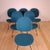 Set of Six W.H. Gispen "Kembo 301" Chairs – Mid-Century Modern Dutch Design, 1960s