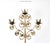 Mid-Century Modern Mid 20th Century Italian Gilt Iron Floor Candelabra For Sale - Image 3 of 10