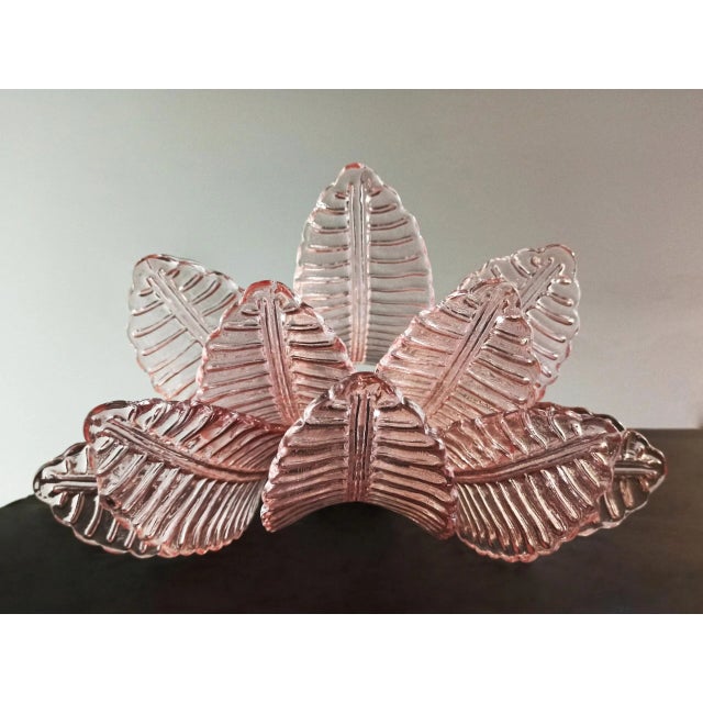 Pair of Murano Six-Tier Felci Wall Sconce – 10 Pink Glasses For Sale - Image 11 of 11