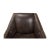 Eclectic Modern Leather Armchair For Sale - Image 9 of 11