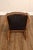Louis XVI Style Giltwood Armchair With Black Upholstery For Sale - Image 18 of 18