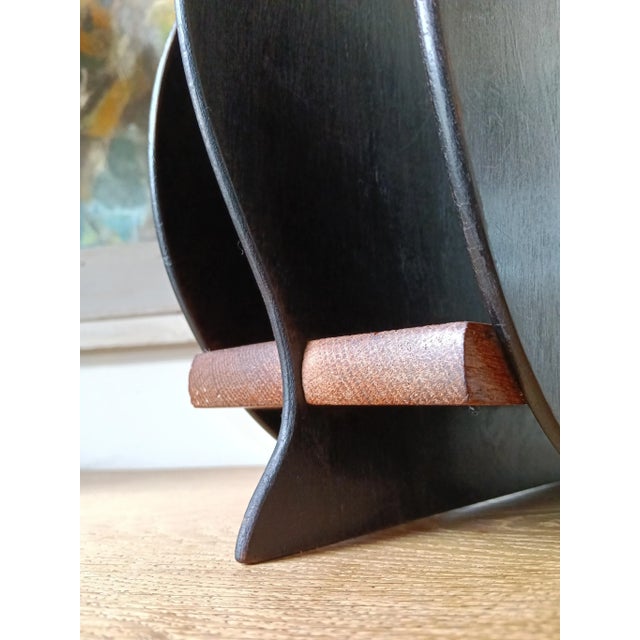 Bauhaus Modernist Magazine Rack, 1920s For Sale - Image 3 of 11
