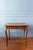 A provincial french louis xv cabaret table in walnut, c. 1750. The top features a striking star-shaped parquetry pattern,...