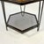 Chocolate Mid-Century Boho Chic Industrial Metal & Pine Hexagonal Side Table. For Sale - Image 8 of 10