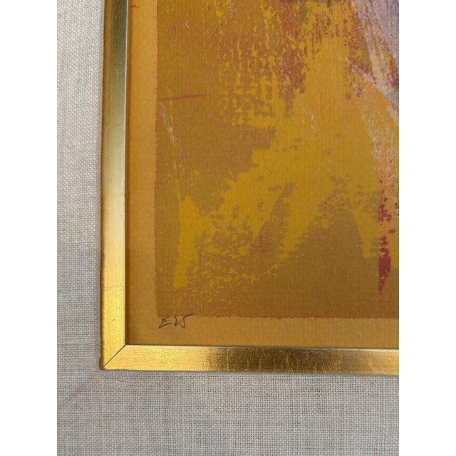 Mid Century Modern Abstract Landscape Painting For Sale In Los Angeles - Image 6 of 8
