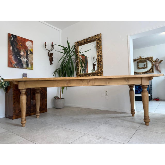 Knights Backdrop Refectory Table For Sale - Image 12 of 12
