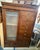 1920s Cabinet with Chest of Drawers and Display Cabinet in Walnut, Early 1900s For Sale - Image 5 of 16