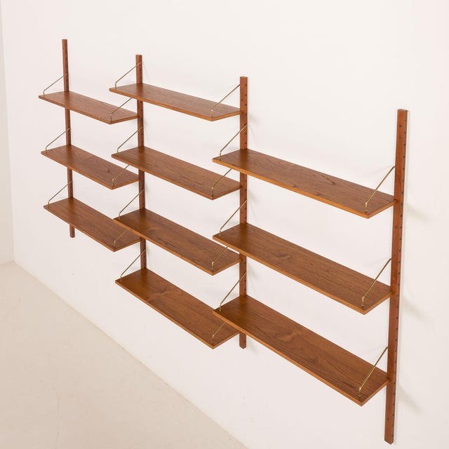 1960s Mid-Century Danish Teak Shelving Unit, 1960s For Sale - Image 5 of 13
