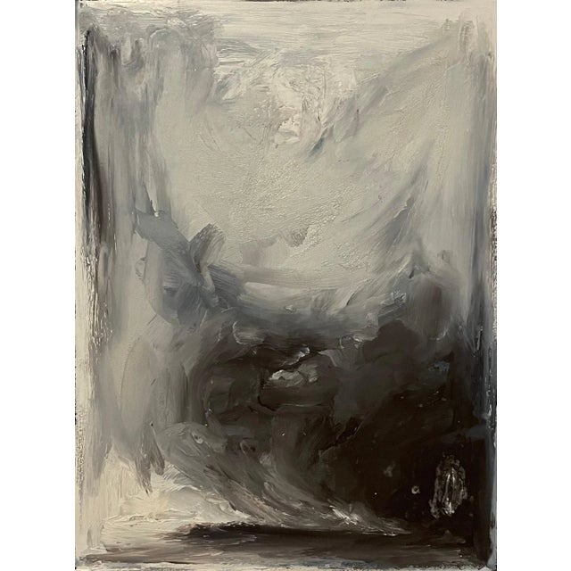 Contemporary Contemporary Abstract Landscape Monotype Painting by Sarah Amos, 1995 For Sale - Image 3 of 10