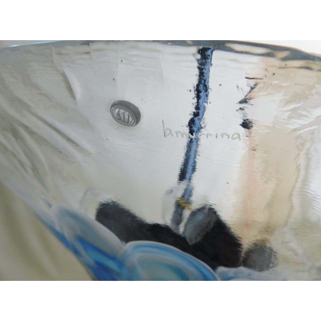 1960s Blue Murano Pendant by La Murrina For Sale - Image 13 of 14