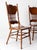 Vintage Oak Dining Chairs Set of 5 For Sale - Image 11 of 18