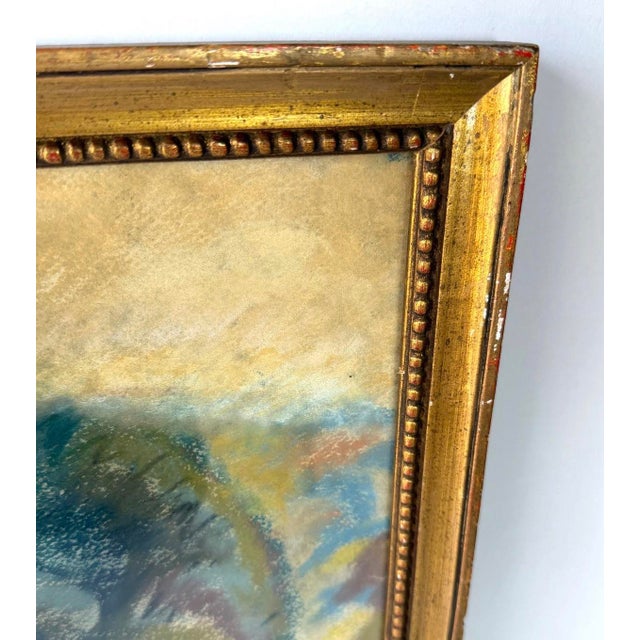 Early 20th Century Pastel Landscape by Bernard Gussow (1881-1957) For Sale - Image 4 of 5