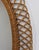 Vintage Italian Rattan Wall Mirror, 1960s For Sale - Image 12 of 14