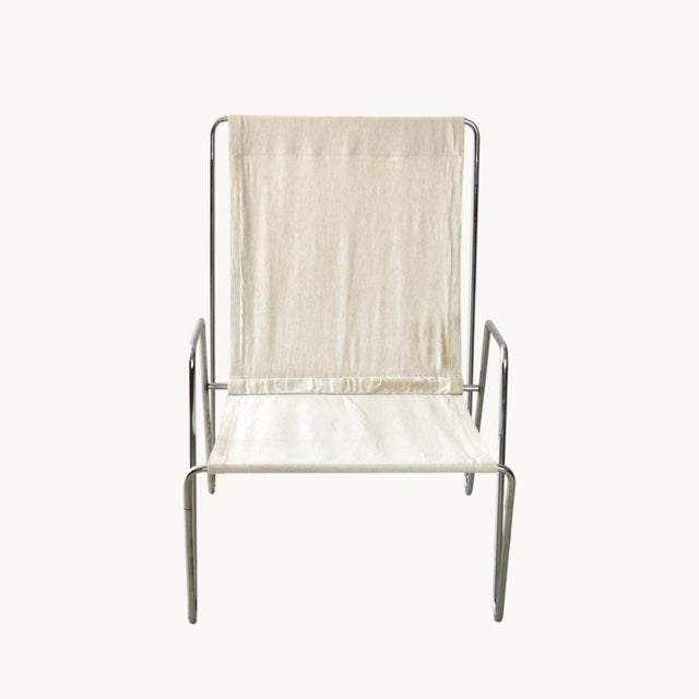 Danish Bachelor Armchair by Verner Panton for Fritz Hansen, 1953, in Good conditions. Designed 1950 to 1959 This piece is...