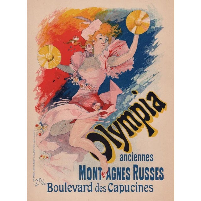 J. Chéret, Olympia from Les Maîtres de L'Affiche, 1898, Original Lithograph For Sale - Image 13 of 13