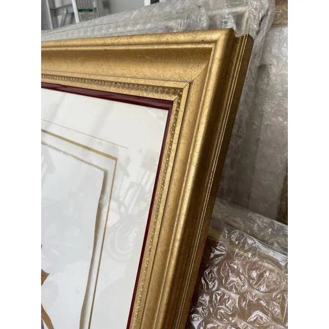 Late 20th Century Large Statememt Framed Parrot Wall Art For Sale - Image 4 of 11