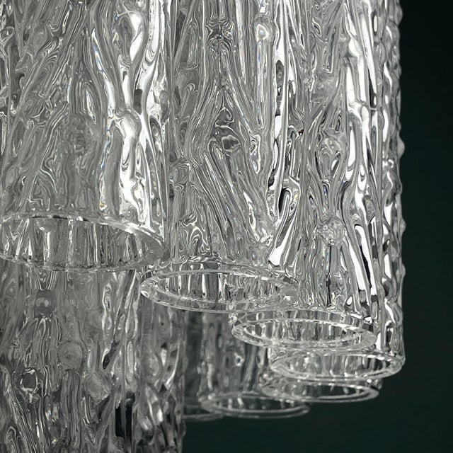Murano Chandelier Tronchi by Venini, Italy, 1960s For Sale - Image 15 of 18