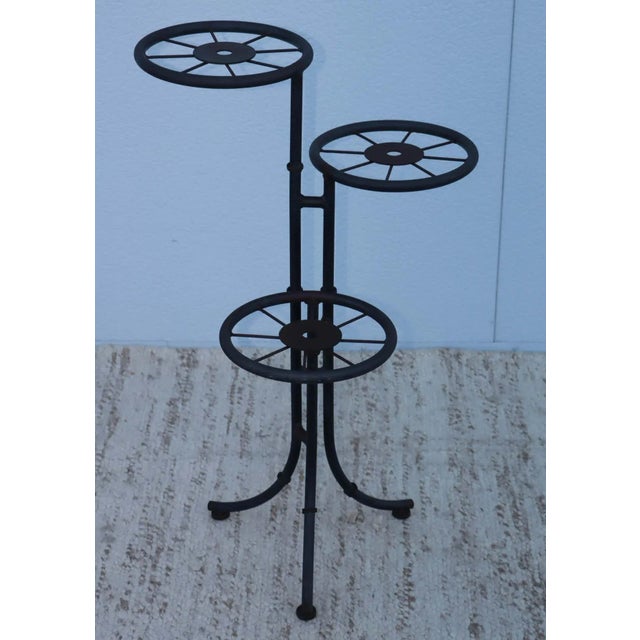 1960's French 3 Tier Plant Stand For Sale - Image 4 of 13